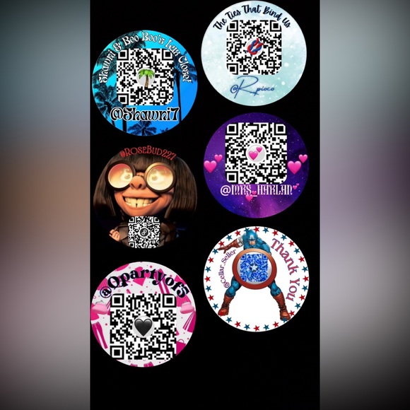 200 QR CODE STICKERS CUSTOM MADE - Picture 4 of 15